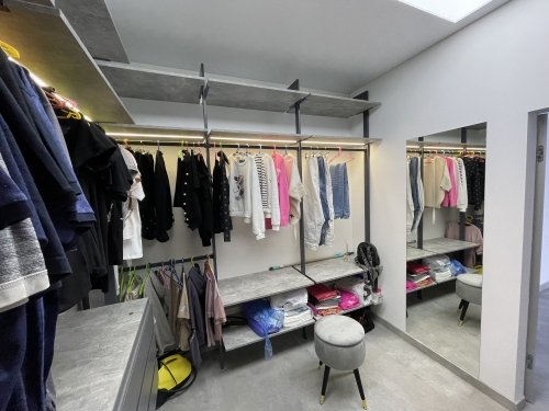 Dressing room "STEEL SYSTEM"