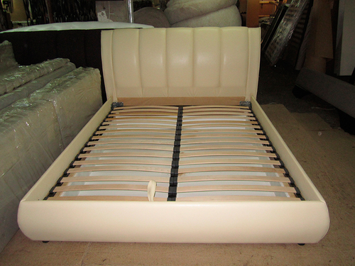 Кровать МВС Лючия 160х200 с подъёмным механизмом (Itaka Beige)