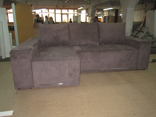 Folding sofa MBC Style evroknizhka (Gordon 28 Grizzly)