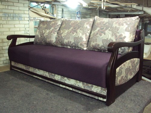 Folding sofa MBC Skiff evroknizhka (Queens Ink / Loren 3706)