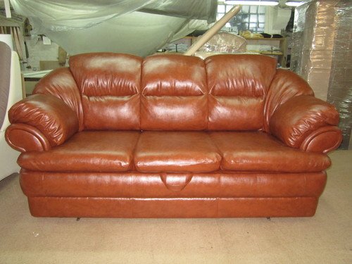 Розкладний диван МВС Ауріка Трійка викочування (Itaka Dark Brown)
