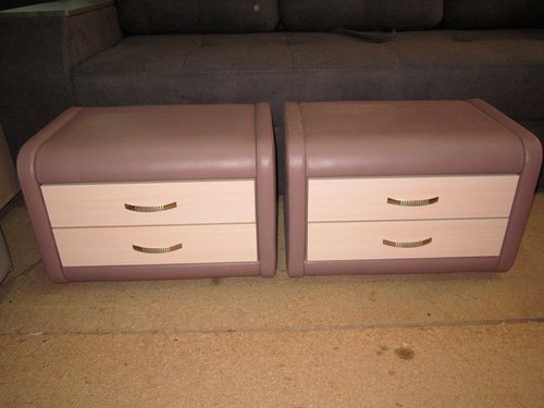 Bedside table MFR Lucia chipboard oak milk box 2 (Vicenza 8 Dusty Rose)