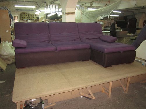 Folding sofa MFR Milton Slim puma (Etna 65 / Etna 35)