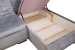 Convertible corner sofa Mango (cougar) MVS