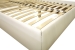 Double bed with upholstered headboard Romagna 160x200 cm MVS