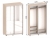 A two-door wardrobe №2 MVS