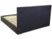Double bed with upholstered headboard Itaka 160x200 cm MVS