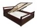 Double wooden bed Laguna 160x200 cm with a lifting mechanism (Color 2) MVS