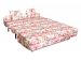 Convertible sofa accordion Tenerife with fabric headboard MVS (Price)