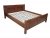 Double wooden bed MVS Sofia (3D color) 