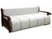Convertible sofa Cornet with wooden armrests easy-bed MVS
