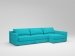 Розкладний кутовий диван Мілано LA FAMILIA