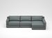Convertible corner sofa Milano LA FAMILIA