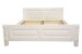 Double wooden bed MVS Sofia white