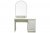 Dressing table MVS Laura in white