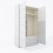 The two-door wooden wardrobe Modern (color 11) MVS