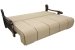 Convertible sofa Cornet with wooden armrests easy-bed MVS