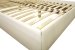 Double bed with upholstered headboard Romagna 160x200 cm MVS