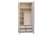 The two-door wooden wardrobe Modern (color 11) MVS