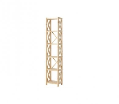 Wooden shelving Macrame №11 MVS (W-40 / T-30 / B-160.2)