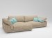 Convertible corner sofa  Mozart LA FAMILIA