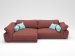 Convertible corner sofa  Mozart LA FAMILIA