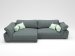 Convertible corner sofa  Mozart LA FAMILIA