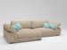 Convertible corner sofa  Mozart LA FAMILIA