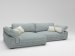 Convertible corner sofa  Mozart LA FAMILIA