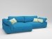 Convertible corner sofa  Mozart LA FAMILIA