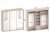 Three-winged wardrobe №10 MVS