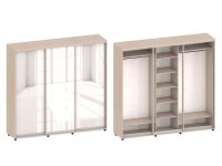 Three-winged wardrobe №11 MVS