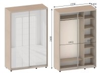 A two-door wardrobe №3 MVS