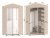 Wardrobe corner SHU-13 MVS